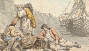 Pescatori con Ceste e Reti