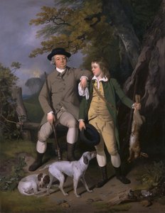 Ritratto di uno Sportivo con Suo Figlio, 1779
