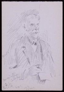 Ritratto di A Beresford Pite da Francis Wilfred Lawson