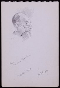 Ritratto di Arthur Rackham da Francis Wilfred Lawson