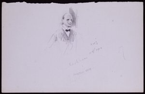 Ritratto di Arthur Rackham da Francis Wilfred Lawson