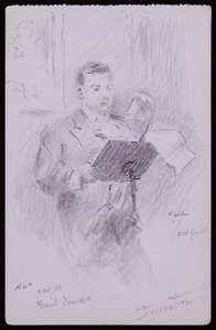 Ritratto di Basil Ionides da Francis Wilfred Lawson