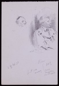 Ritratto di Basil Oliver da Francis Wilfred Lawson