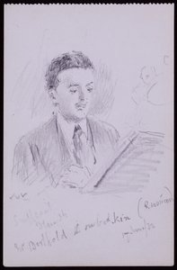 Ritratto di Berthold Lubetkin da Francis Wilfred Lawson
