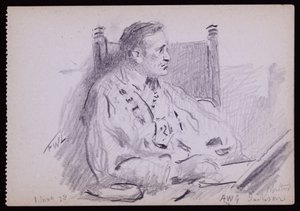 Ritratto di Ernest Jackson da Francis Wilfred Lawson