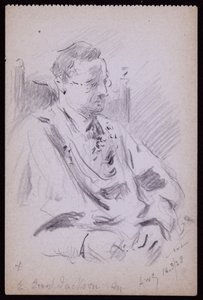Ritratto di Ernest Jackson da Francis Wilfred Lawson
