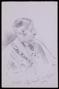 Ritratto di FL Griggs da Francis Wilfred Lawson