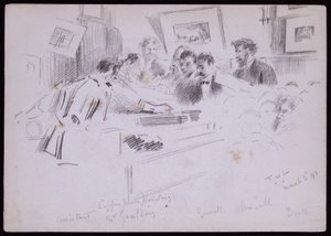 Ritratto di F. Demonstration Goulding da Francis Wilfred Lawson