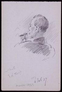 Ritratto di Francis Troup da Francis Wilfred Lawson