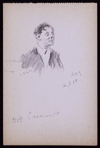 Ritratto di HB Cresswell da Francis Wilfred Lawson