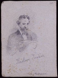 Ritratto di H Thackeray Turner, c.1900 da Francis Wilfred Lawson