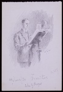 Ritratto di John G Rogers da Francis Wilfred Lawson