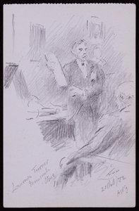 Ritratto di Laurence Turner da Francis Wilfred Lawson