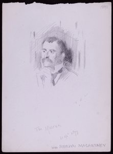 Ritratto di Mervyn Macartney da Francis Wilfred Lawson