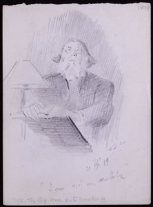 Ritratto di North ? da Francis Wilfred Lawson