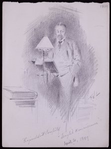 Ritratto di Reginald Blomfield da Francis Wilfred Lawson