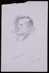 Ritratto di S Nicholson Babb da Francis Wilfred Lawson