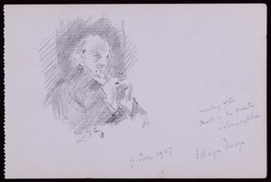 Ritratto di Selwyn Image da Francis Wilfred Lawson