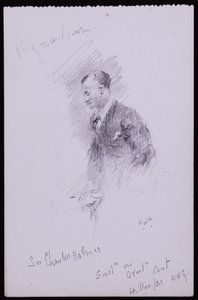 Ritratto di Sir Charles Holmes da Francis Wilfred Lawson