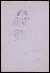 Ritratto di Sir Herbert ARA Baker da Francis Wilfred Lawson
