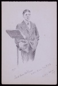 Ritratto di Sir Owen Williams da Francis Wilfred Lawson