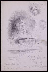 Ritratto di Thomas Okey da Francis Wilfred Lawson