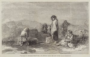 Pellegrini al pozzo sacro