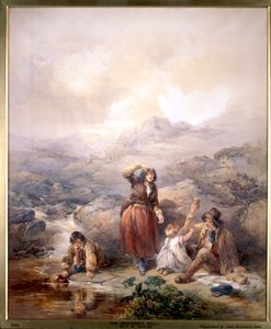 Il pasto del pastore da Francis William Topham