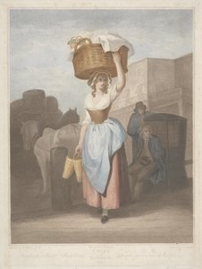 Fragole, dolci fragole, inciso da Giovanni Vendramini (1769-1839) 1795 da Francis after Wheatley