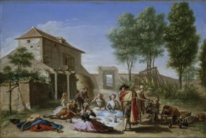 Spuntino nel campo