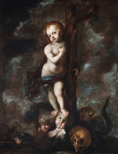 Francisco Camilo - Gesù Bambino come vincitore del peccato e della morte - 1640-60 ca. da Francisco Camilo