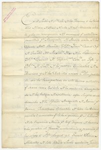 Inventario di Antoine Barada firmato Fran. Cruzat, Josef Bexmes, Dodier, Becquet e altri, aprile 1782 da Francisco Cruzat
