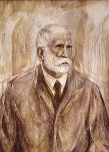Antoni Gaudí i Cornet (dipinto) da Francisco Domingo Marqués