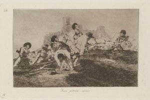 Possono ancora essere utili, Tavola 24 da I disastri della guerra da Francisco de Goya