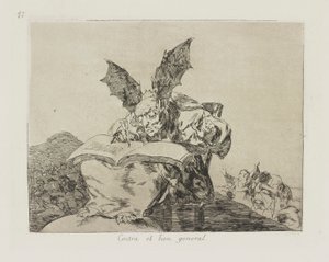 Contro il bene comune, tav. 71 dalla serie Los desastres de la guerra (I Disastri della Guerra)