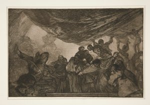 Disparate claro, tav. 15 dalla serie Los proverbios da Francisco de Goya