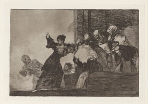 Disparate pobre, anche noto come Due Teste Sono Meglio di Una, dalla serie Los disparates da Francisco de Goya
