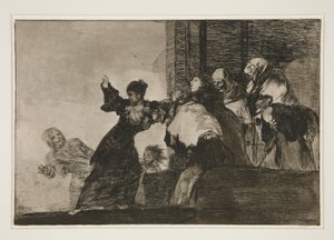 Disparate pobre, tav. 11 dalla serie Los proverbios da Francisco de Goya