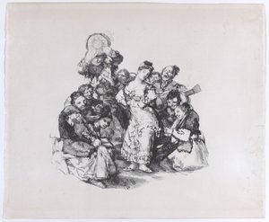 El vito La danza andalusa da Francisco de Goya