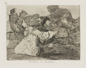 Farandola di ciarlatani da Francisco de Goya