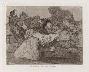 Farandola di ciarlatani da Francisco de Goya