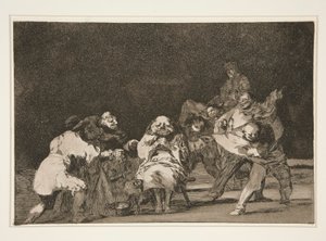 La Lealtà, pl. 17 dalla serie Los proverbios da Francisco de Goya
