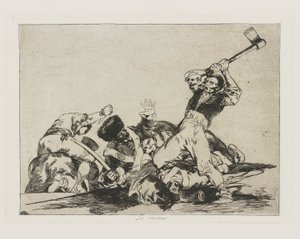 Lo stesso, tav. 3 dalla serie I disastri della guerra da Francisco de Goya