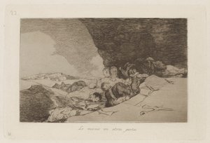 Lo stesso altrove, Tavola 23 da I disastri della guerra da Francisco de Goya