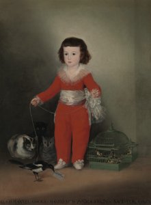 Manuel Osorio Manrique de Zuñiga da Francisco de Goya