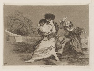 Non vogliono da Francisco de Goya