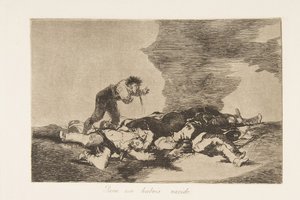 Piatto 12 da I Disastri della Guerra: Questo da Francisco de Goya