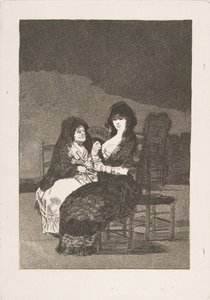 Tavola 15 da Los Caprichos: Buoni Consigli, 1799 da Francisco de Goya