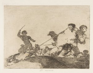 Tavola 29 da I disastri della guerra Los Desastres de la Guerra: He ..., 1810 pubblicato 1863 da Francisco de Goya