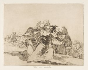 Piatto 42 da I disastri della guerra Los Desastres de la Guerra: Ogni da Francisco de Goya